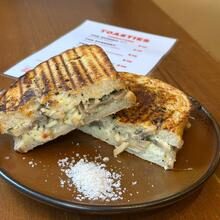 The Mushroom Alfredo Toastie